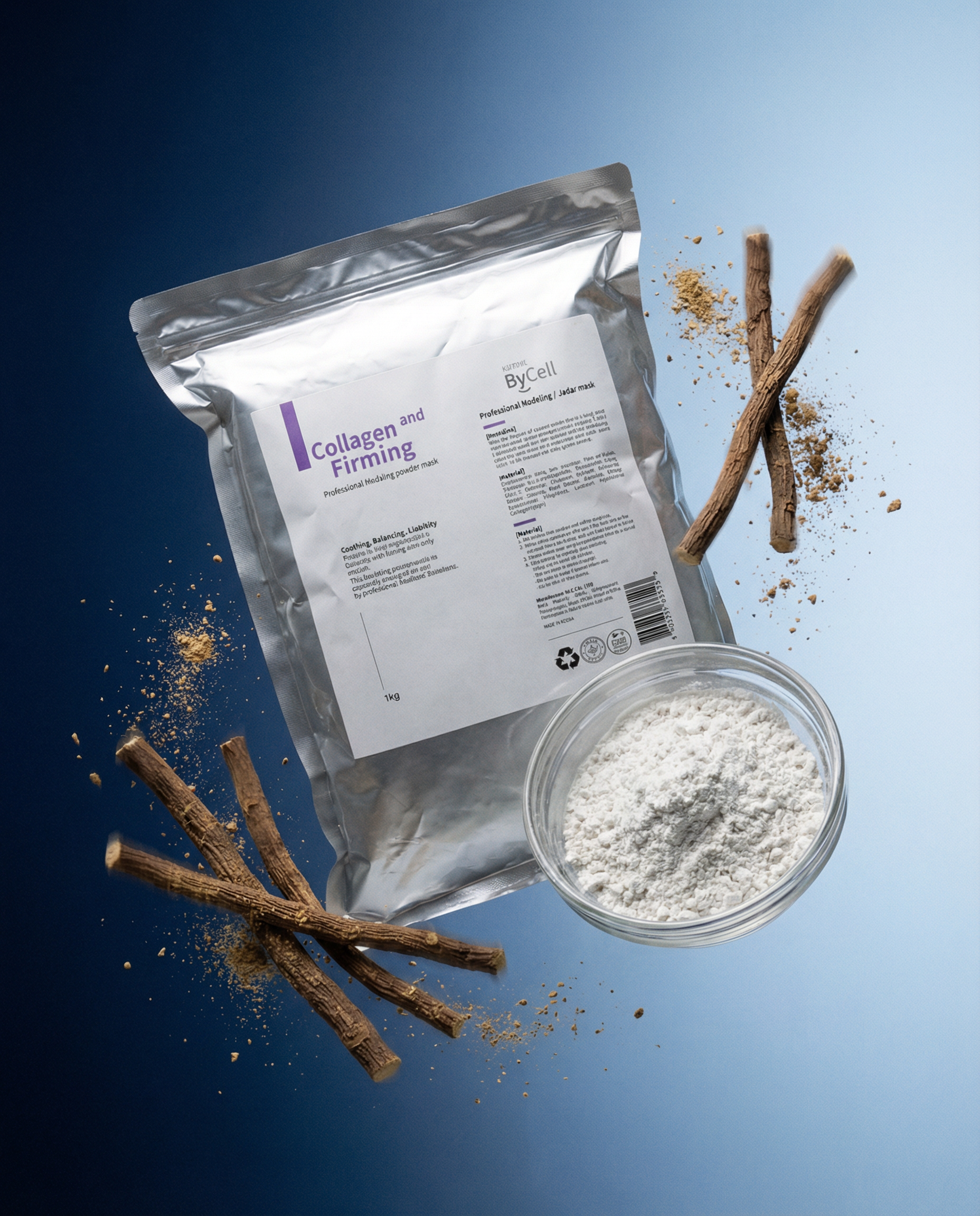 [By Cell] Modeling Powder Mask (Collagen)