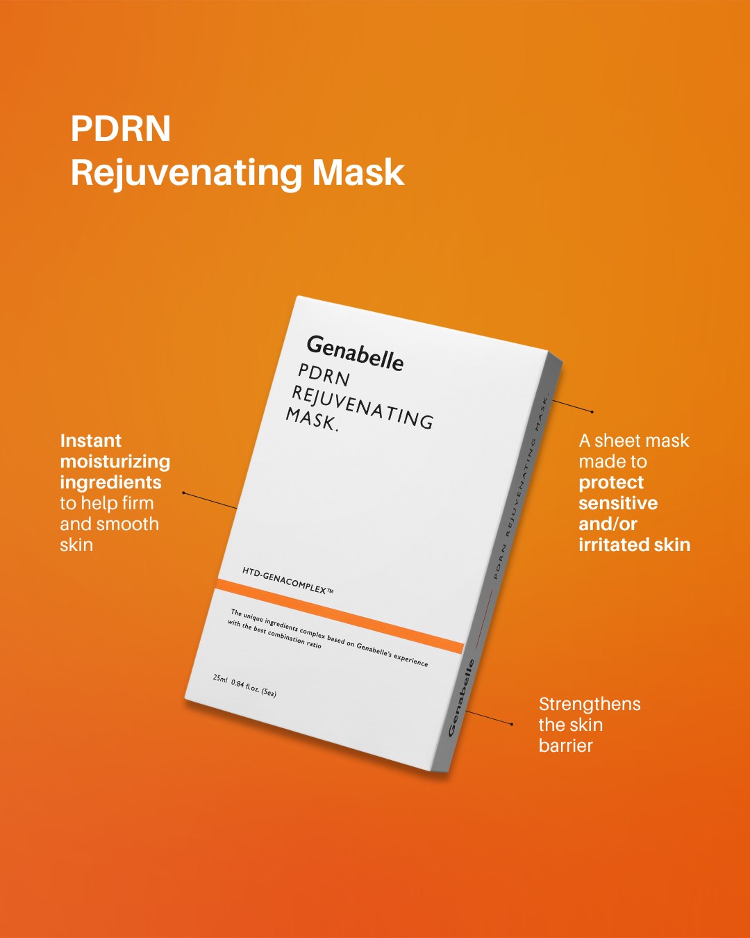 [Genabelle]  PDRN Rejuvenating Mask Sheet