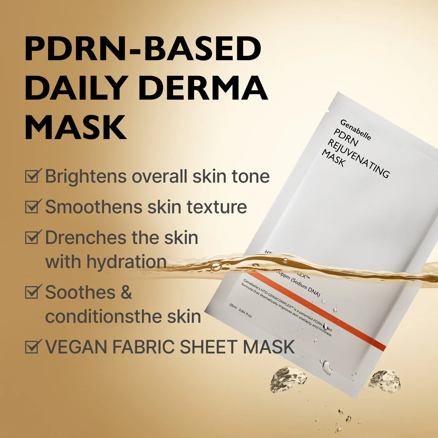 [Genabelle]  PDRN Rejuvenating Mask Sheet